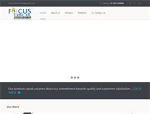 Tablet Screenshot of focusinbox.com